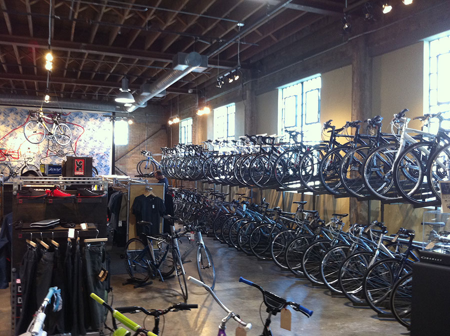 Next is Lance Armstrong's Mellow Johnny's Bike Shop. Do I really need to say more? BIKING UTOPIA!