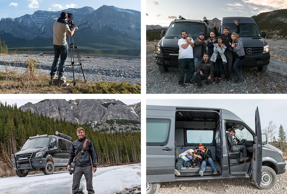 BTS - Two weeks in Canada with Mercedes-Benz Vans
